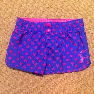 Billabong girls medium shorts